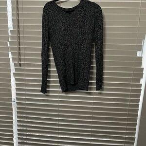 Croft & Barrow Women's Charcoal Sweater